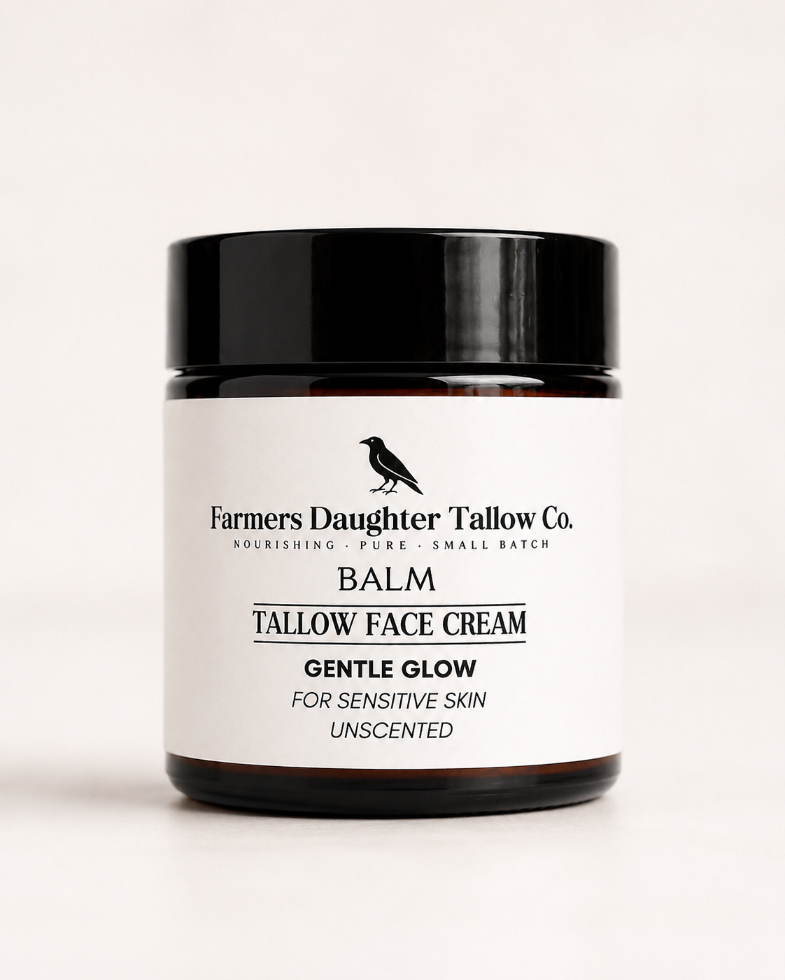 Gentle Glow Tallow Balm Face Moisturizer Unscented