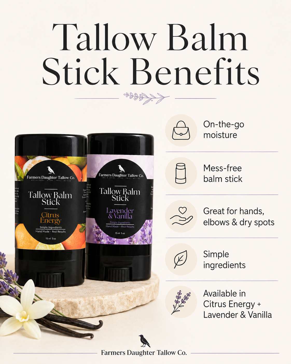Tallow Balm Stick