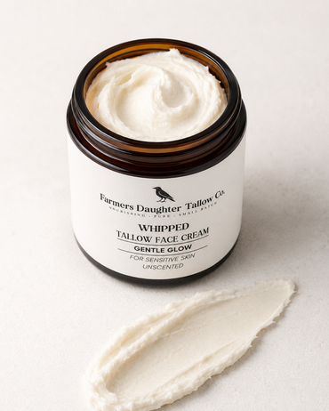 Gentle Glow Whipped Tallow Face Cream Unscented