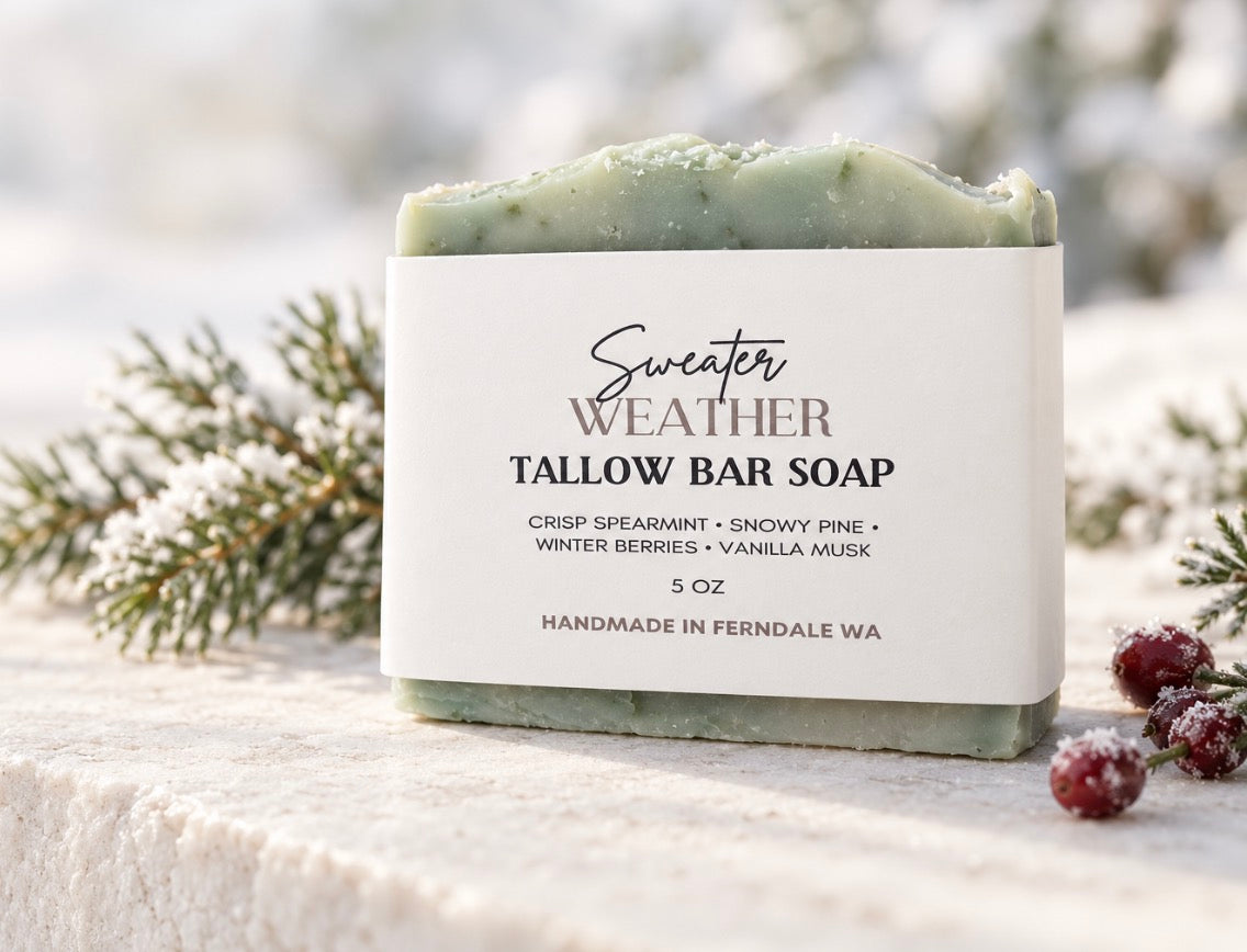Sweater Weather Tallow Bar Soap