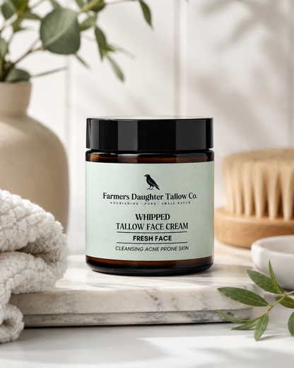 Fresh Face Whipped Tallow ~ Cleansing & Acne Prone Skin