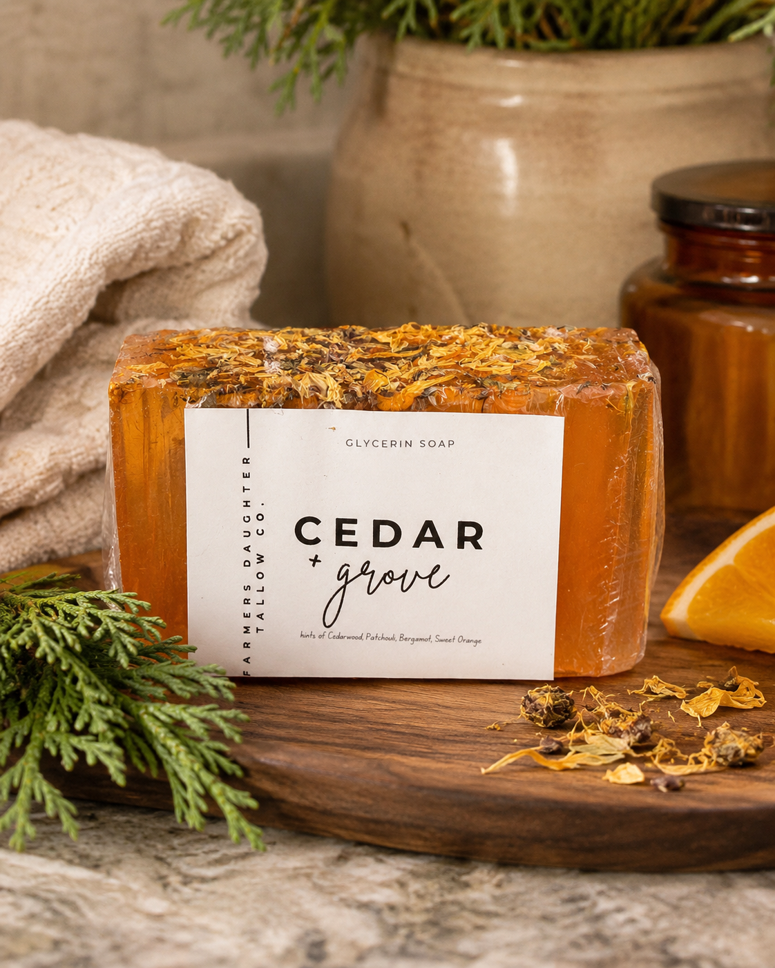 Shea Butter Soap Eucalyptus + Cotton