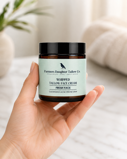 Fresh Face Whipped Tallow ~ Cleansing & Acne Prone Skin