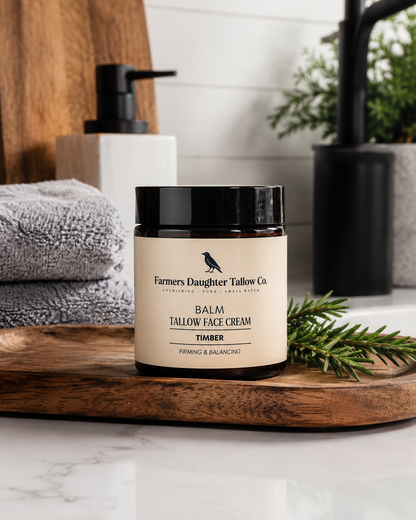 Timber Face Tallow Balm Moisturizer (Manley)