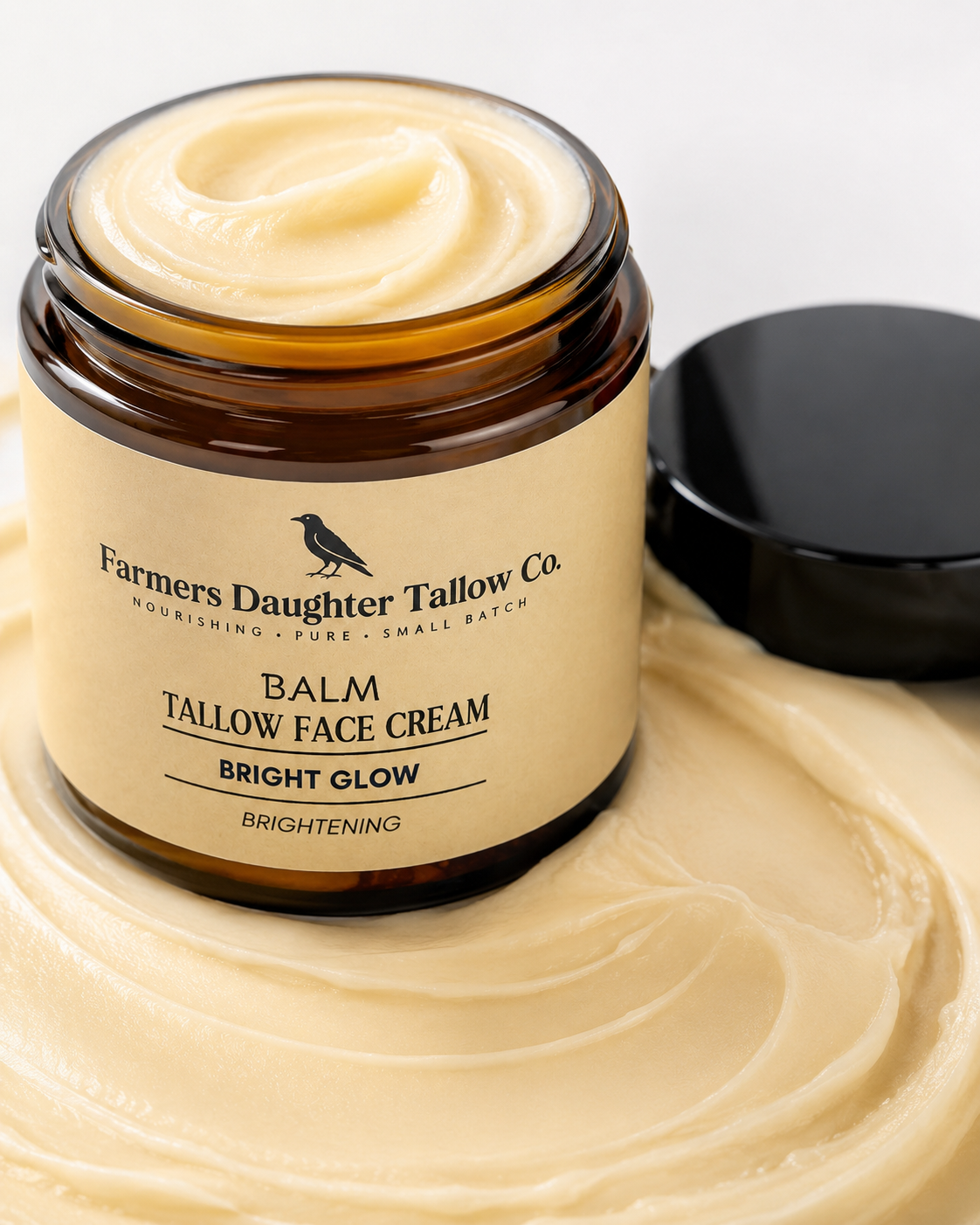 Bright Glow Tallow Balm Face Moisturizer