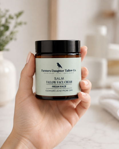 Fresh Face Tallow Balm ~ Cleansing & Acne Prone Skin