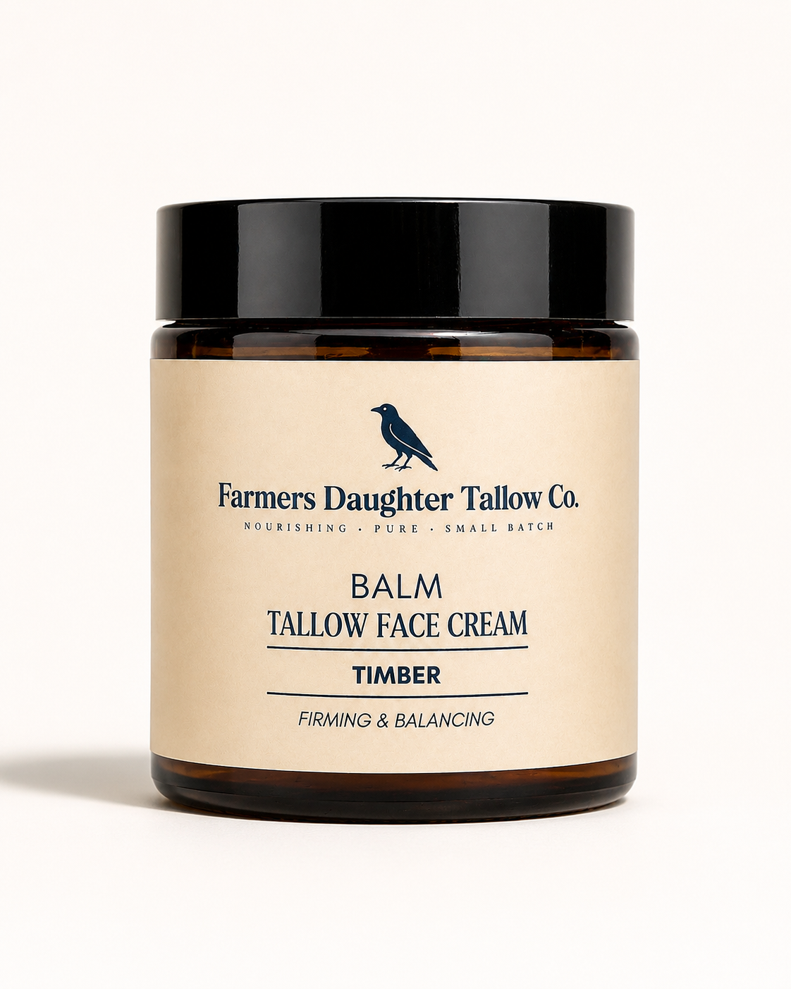 Timber Face Tallow Balm Moisturizer (Manley)