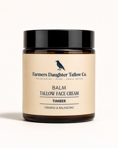 Timber Face Tallow Balm Moisturizer (Manley)