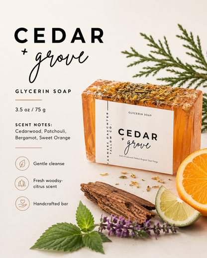 Shea Butter Soap Eucalyptus + Cotton