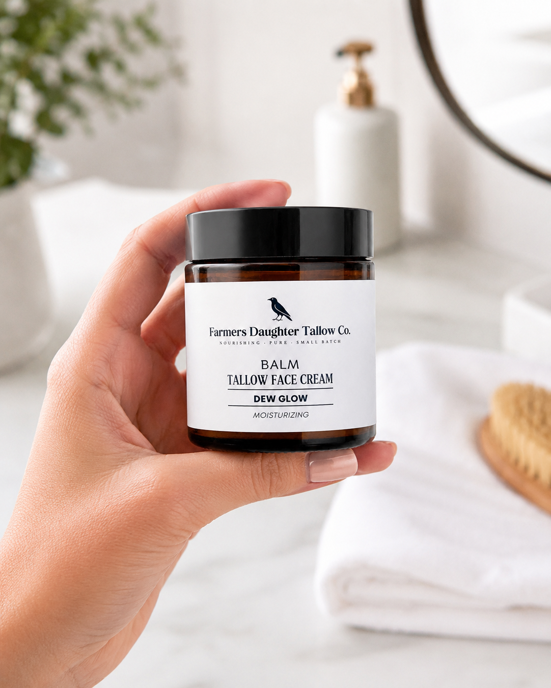 Dew Glow Tallow Balm Face Moisturizer