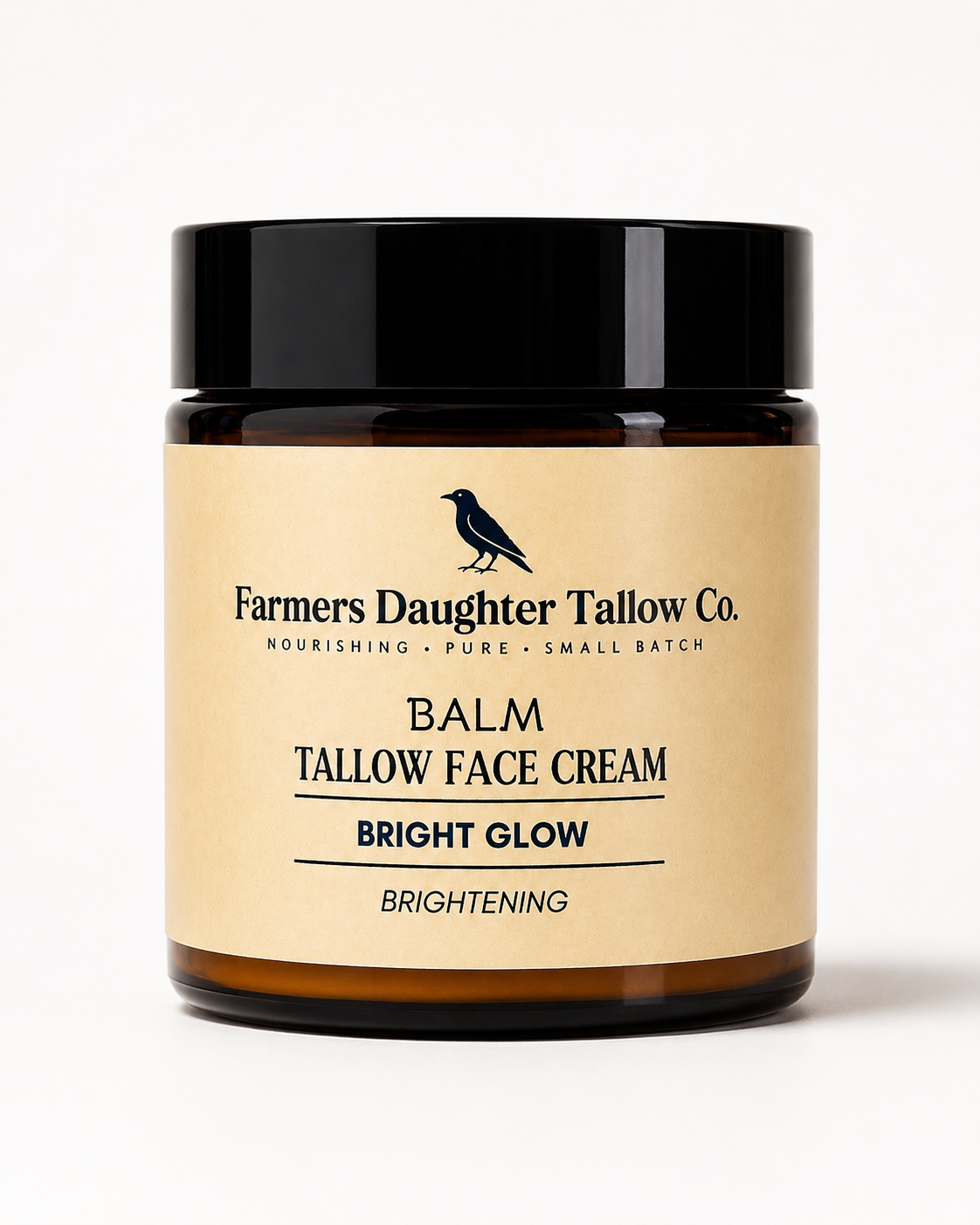 Bright Glow Tallow Balm Face Moisturizer