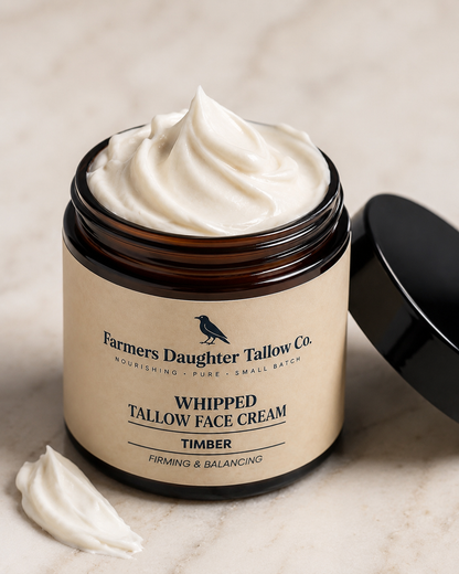 Timber Whipped Tallow Face Moisturizer (for Men)