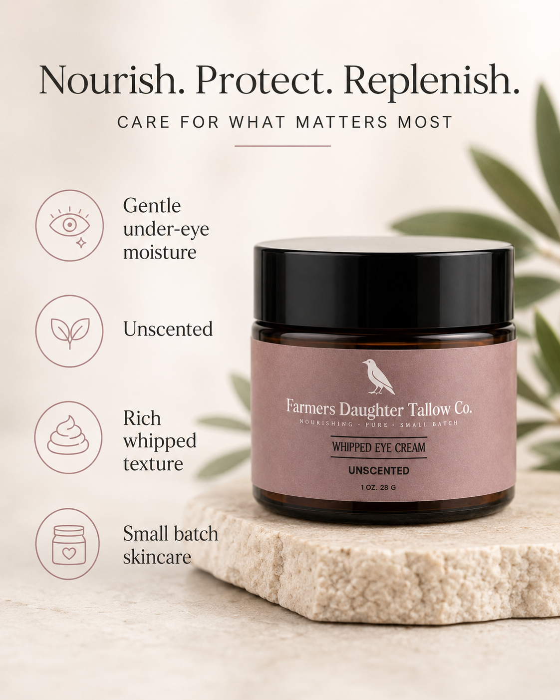 Bright Eyes Whipped Tallow Eye Cream