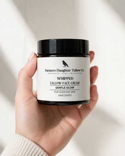 Gentle Glow Whipped Tallow Face Cream Unscented