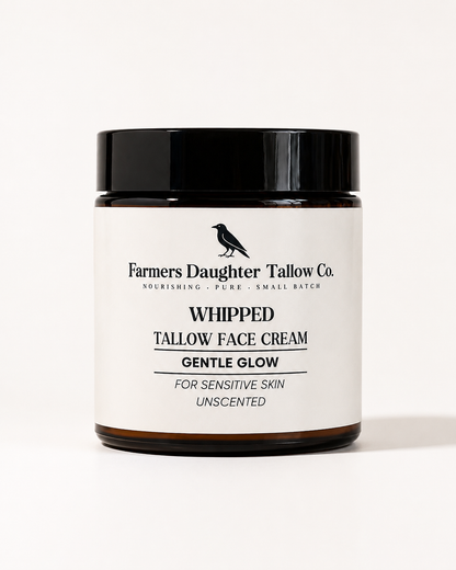 Gentle Glow Whipped Tallow Face Cream Unscented