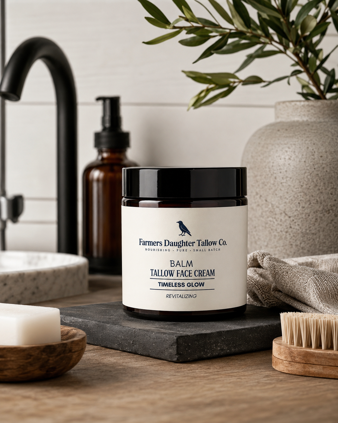 Timeless Glow Tallow Balm Face Moisturizer