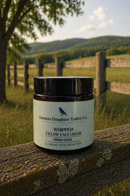 Fresh Face Whipped Tallow ~ Cleansing & Acne Prone Skin