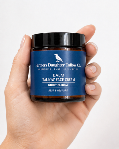 Night Bloom Tallow Balm Face Moisturizer