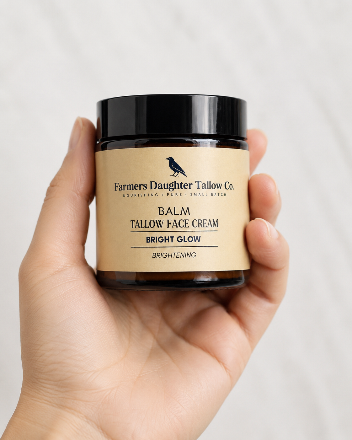 Bright Glow Tallow Balm Face Moisturizer