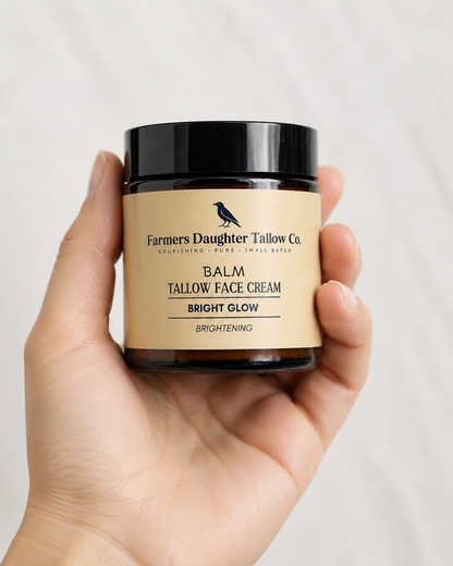 Bright Glow Tallow Balm Face Moisturizer