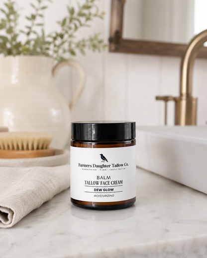 Dew Glow Tallow Balm Face Moisturizer