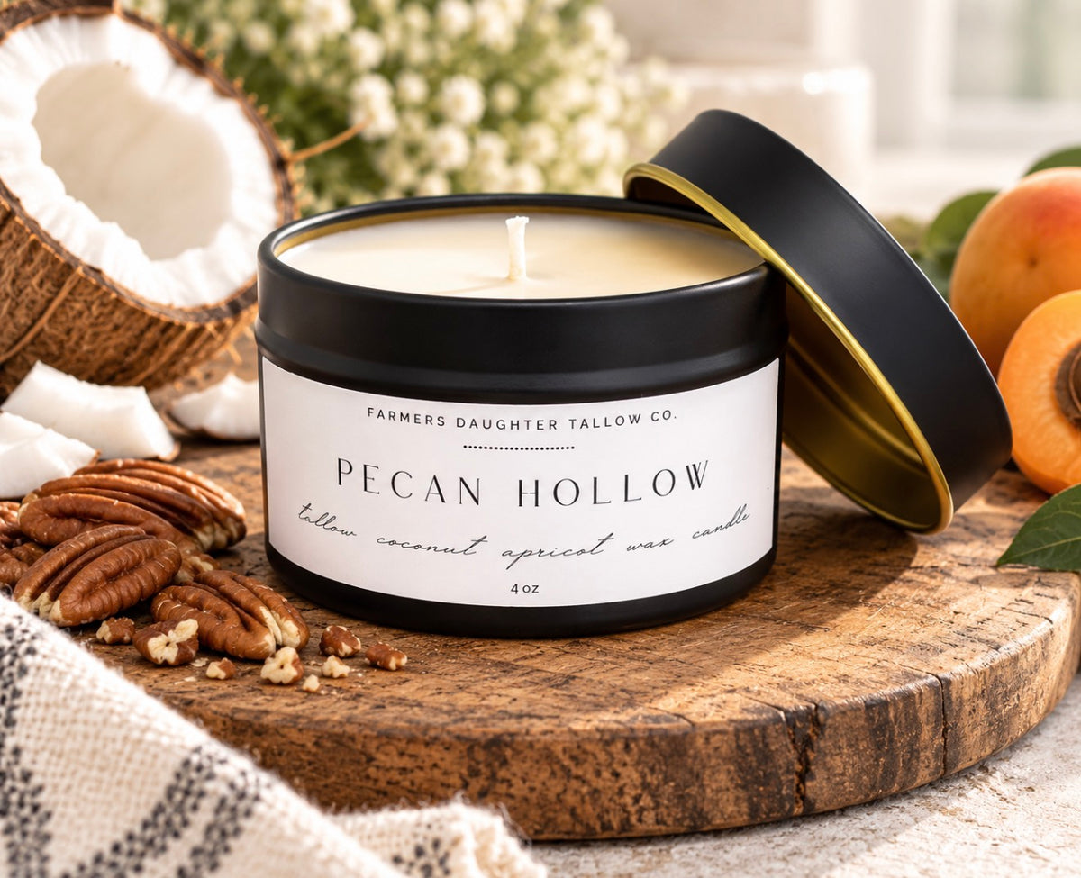 Fall Tallow + Soy Candles