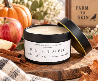 Fall Tallow + Soy Candles