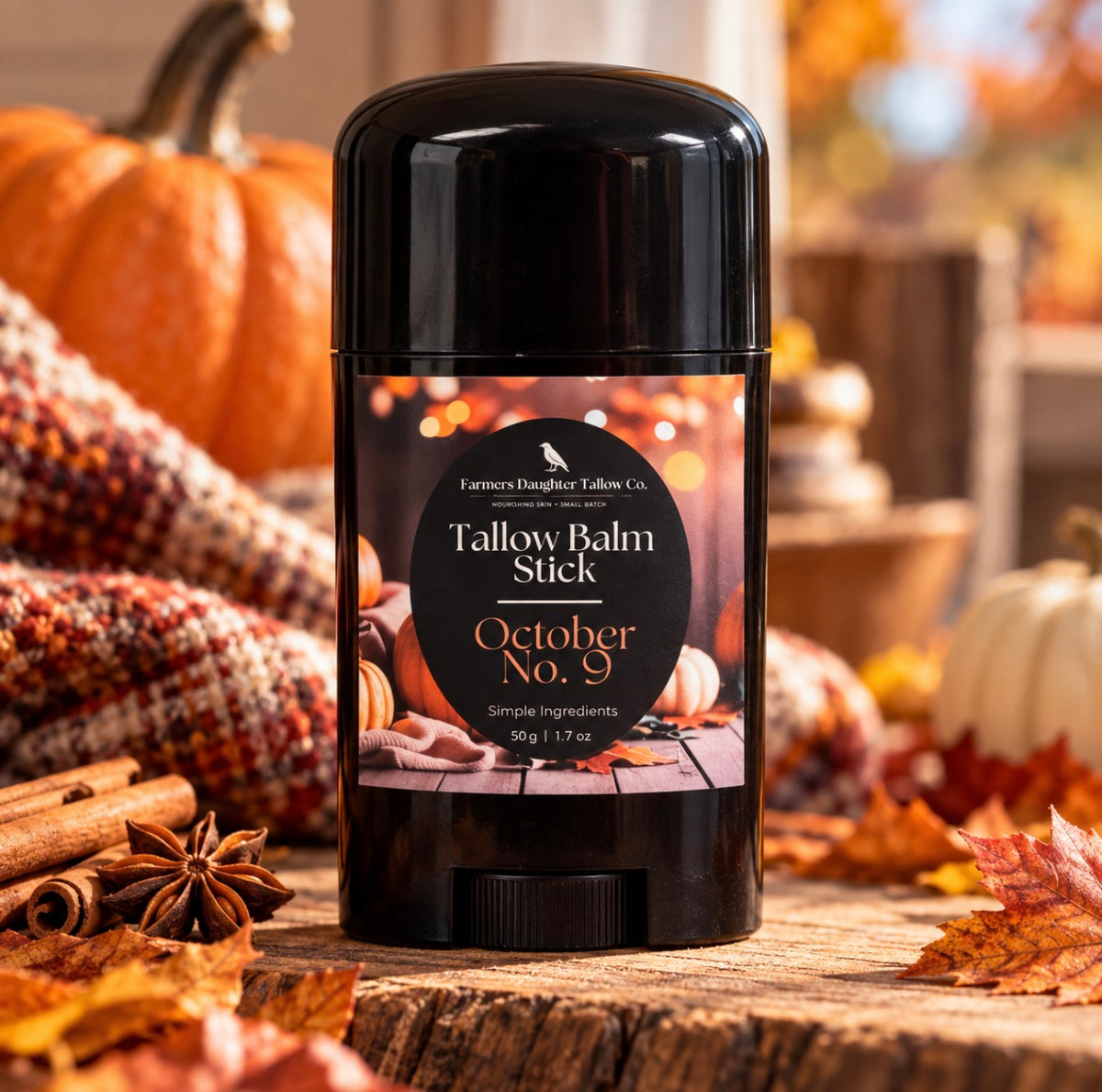 Tallow Balm Stick Large October No. 9